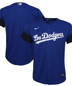 Los Angeles Dodgers 2021 City Connect Replica Jersey - Royal Mlb