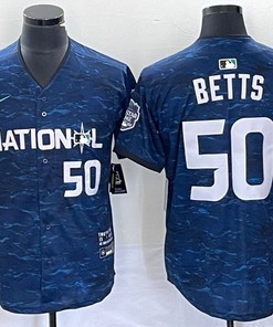 Los Angeles Dodgers #50 Mookie Betts 2023 Jersey