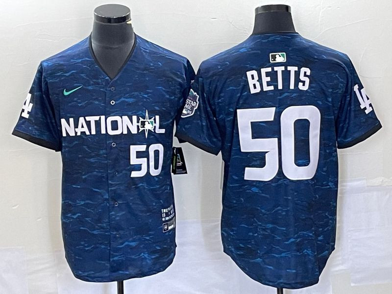 Los Angeles Dodgers #50 Mookie Betts 2023 Jersey