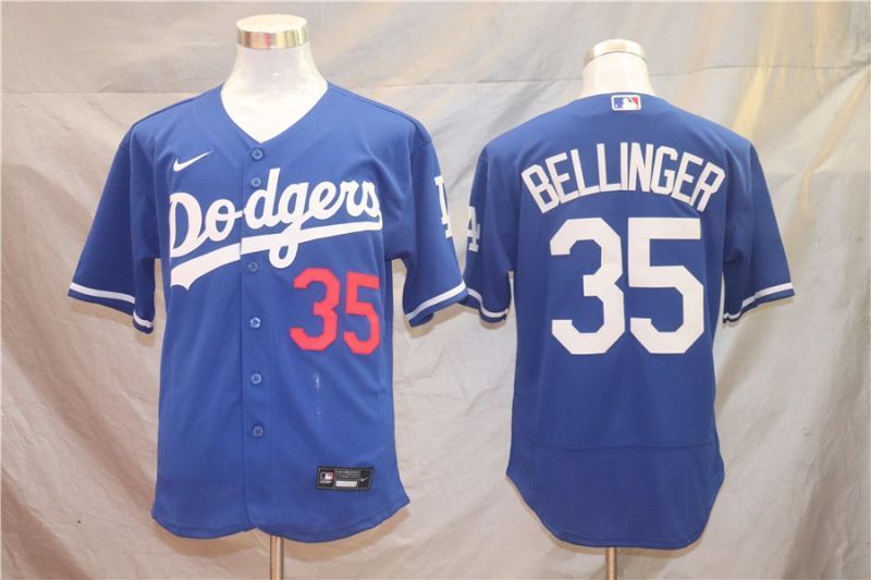 Los Angeles Dodgers Cody Bellinger #35 2020 Mlb Navy Blue Jersey