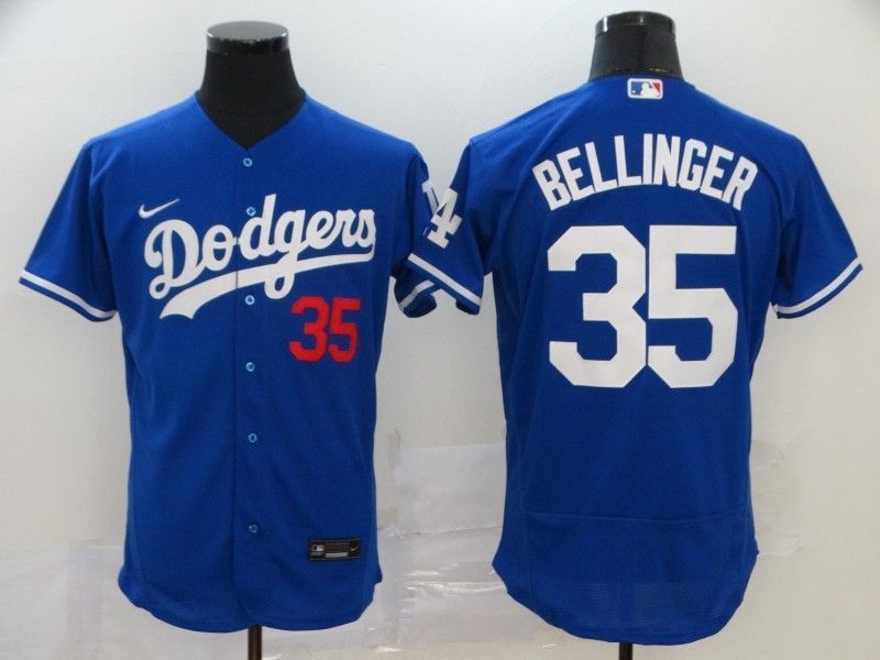 Los Angeles Dodgers Cody Bellinger #35 2020 Mlb Navy Blue Jersey
