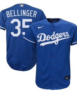 Los Angeles Dodgers Cody Bellinger #35 2020 Mlb Navy Blue Jersey