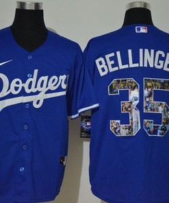 Los Angeles Dodgers Cody Bellinger #35 2020 Mlb Navy Blue Jersey