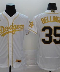 Los Angeles Dodgers Cody Bellinger #35 2020 Mlb White Jersey