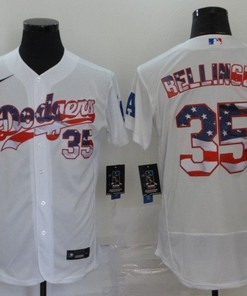 Los Angeles Dodgers Cody Bellinger #35 2020 Mlb White Jersey