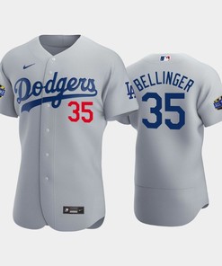 Los Angeles Dodgers Cody Bellinger 35 Alternate Gray 2022-23 All-Star Game Jersey