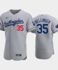 Los Angeles Dodgers Cody Bellinger 35 Road Gray 2022-23 All-Star Game Jersey