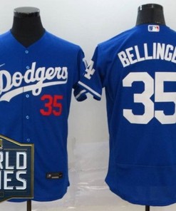 Los Angeles Dodgers Cody Bellinger#35 2020 Mlb Blue Jersey