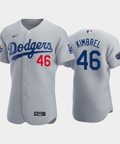 Los Angeles Dodgers Craig Kimbrel 46 Alternate Gray 2022-23 All-Star Game Jersey