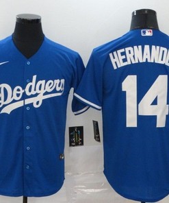 Los Angeles Dodgers Enrique Hernandez #14 2020 Mlb Navy Blue Jersey