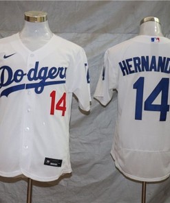 Los Angeles Dodgers Enrique Hernandez #14 2020 Mlb White Jersey
