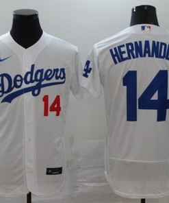 Los Angeles Dodgers Enrique Hernandez #14 2020 Mlb White Jersey