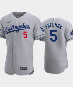 Los Angeles Dodgers Freddie Freeman Road Gray 2022-23 All-Star Game Jersey