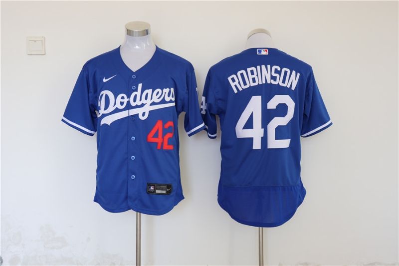 Los Angeles Dodgers Jackie Robinson #42 2020 Mlb Blue Jersey