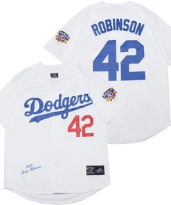 Los Angeles Dodgers Jackie Robinson #42 2020 Mlb White Jersey