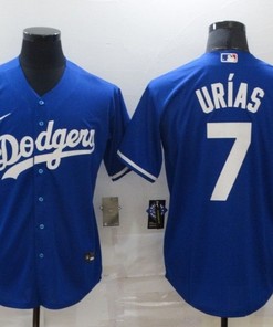 Los Angeles Dodgers Julio Urias #7 2020 Mlb Navy Blue Jersey