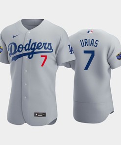 Los Angeles Dodgers Julio Urias 7 Alternate Gray 2022-23 All-Star Game Jersey