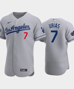 Los Angeles Dodgers Julio Urias 7 Road Gray 2022-23 All-Star Game Jersey
