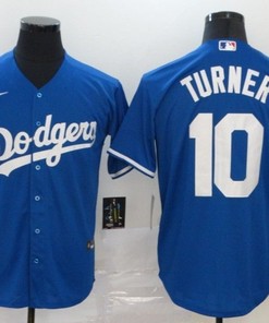 Los Angeles Dodgers Justin Turner #10 2020 Mlb Navy Blue Jersey