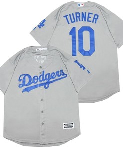 Los Angeles Dodgers Justin Turner #10 2020 Mlb White Jersey