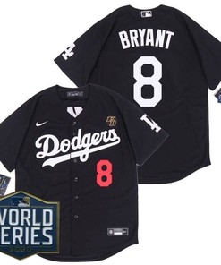 Los Angeles Dodgers Kris Bryant #8 2020 Mlb Black Jersey