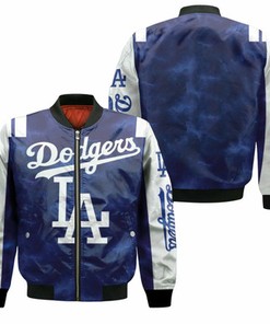 Los Angeles Dodgers Mlb Fan 3D Bomber Jacket Model 3432