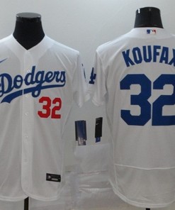 Los Angeles Dodgers Sandy Koufax #32 2020 Mlb White Jersey