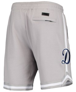 Los Angeles Dodgers Team Logo Shorts - Gray, Men