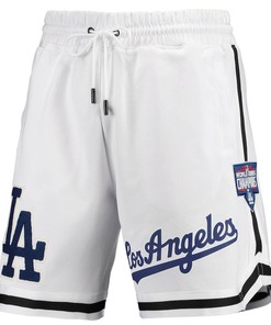 Los Angeles Dodgers Team Logo Shorts - White, Men