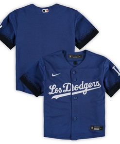 Los Angeles Dodgers Toddler 2021 Mlb City Connect Replica Team Jersey - Royal