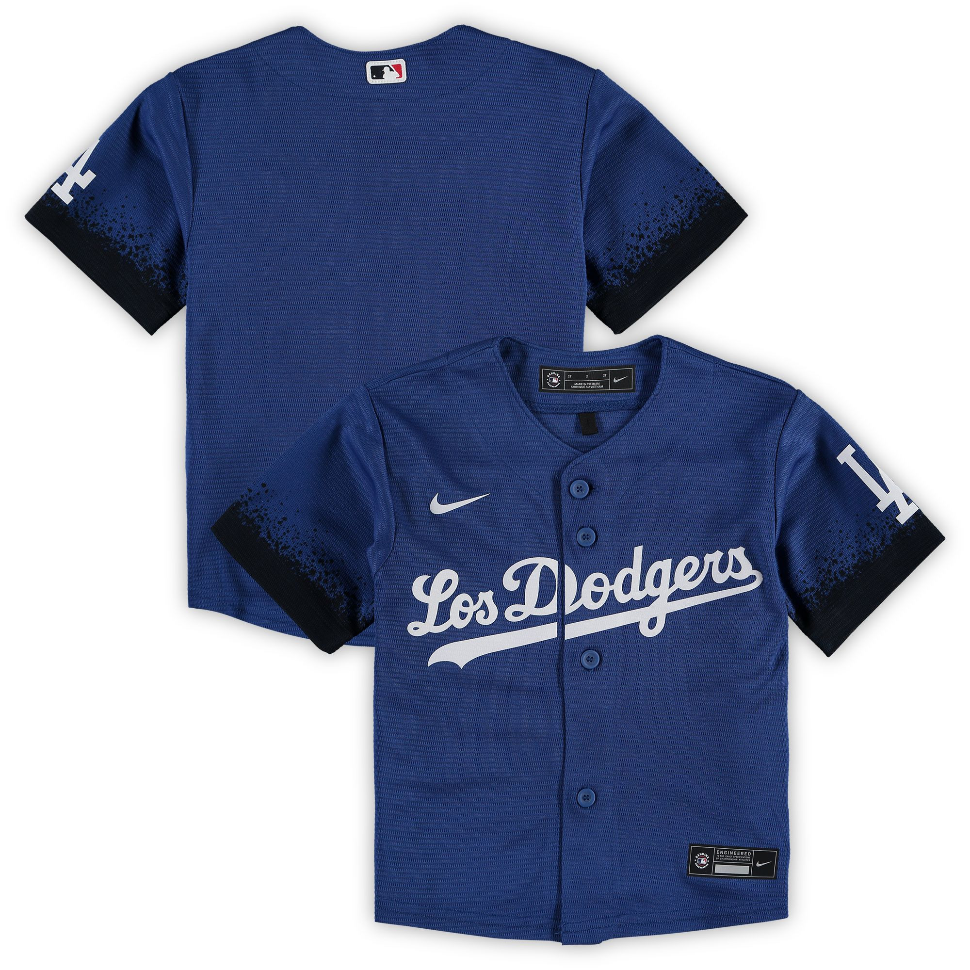 Los Angeles Dodgers Toddler 2021 Mlb City Connect Replica Team Jersey - Royal Mlb