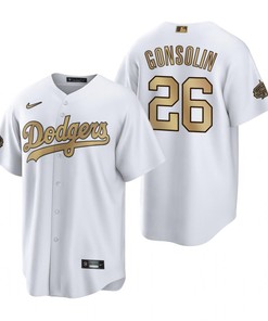Los Angeles Dodgers Tony Gonsolin White 2022-23 All-Star Game Jersey