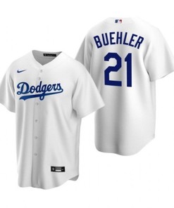 Los Angeles Dodgers Walker Buehler #21 2020 Mlb White Jersey
