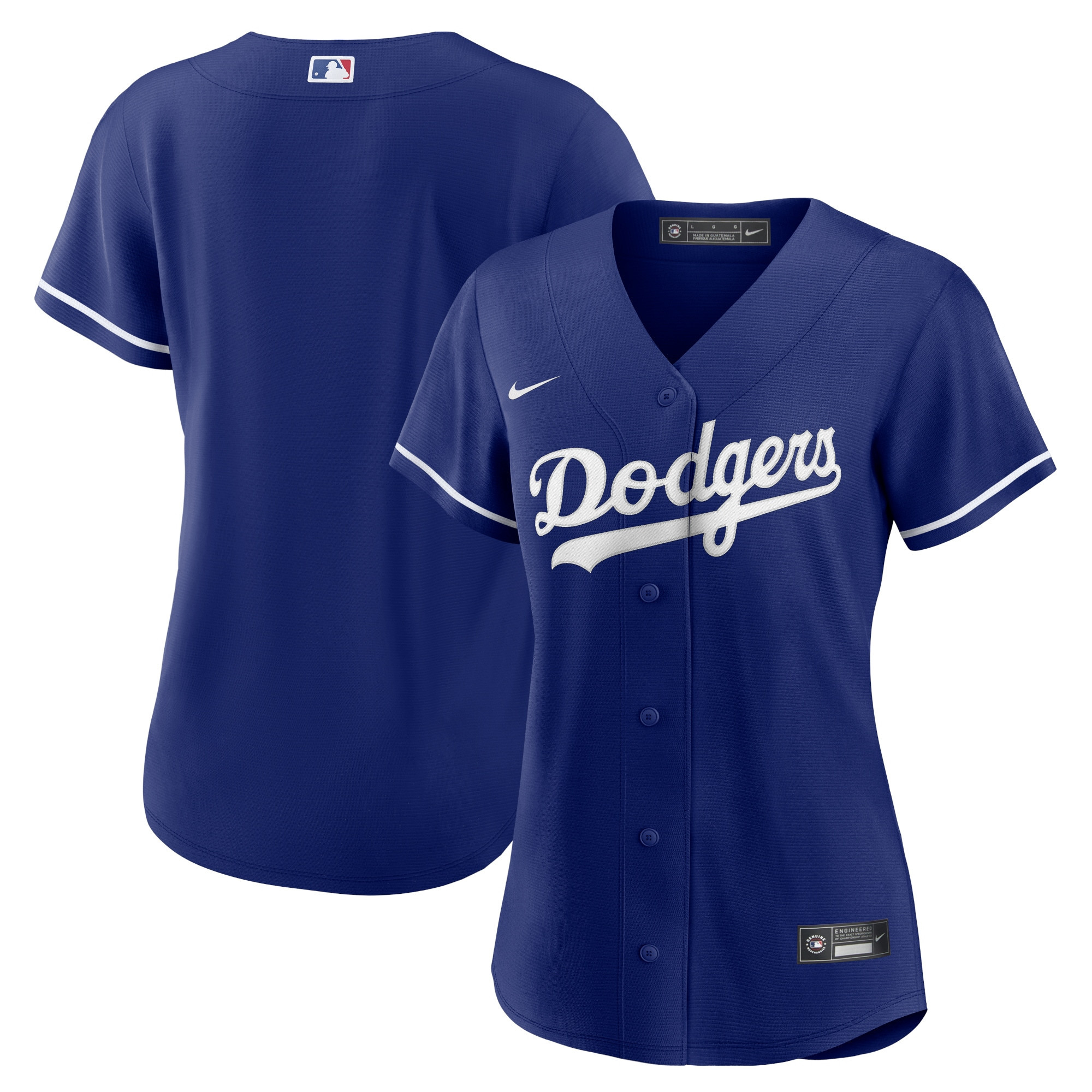 Los Angeles Dodgers Womens Alternate Replica Team Jersey - Royal Mlb