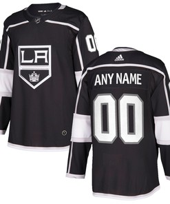 Los Angeles Kings Adidas Authentic Custom Jersey - Black Custom Jerseys Nhl