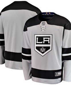 Los Angeles Kings Fanatics Branded Alternate Breakaway Jersey - Gray Nhl