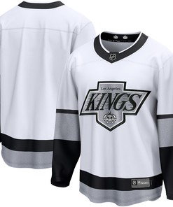Los Angeles Kings Fanatics Branded Alternate Premier Breakaway Team Jersey - White Nhl