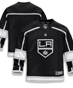 Los Angeles Kings Fanatics Branded Home Replica Blank Jersey - Black Nhl