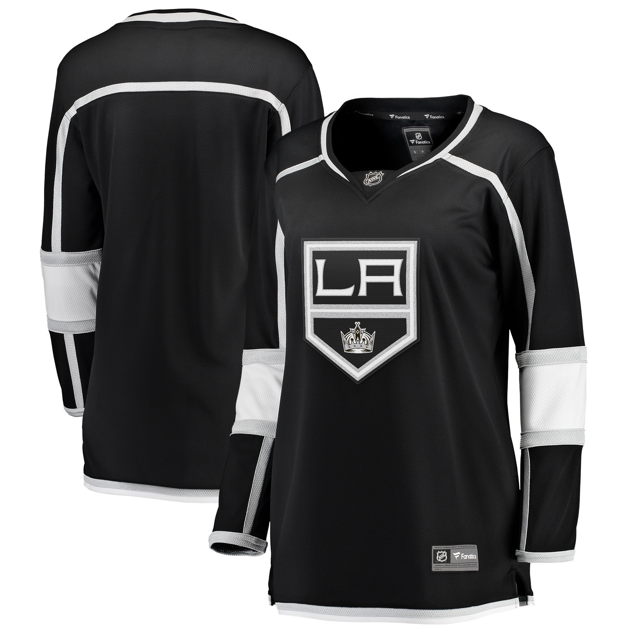 Los Angeles Kings Fanatics Branded Womens 2020/21 Home Breakaway Jersey - Black Nhl