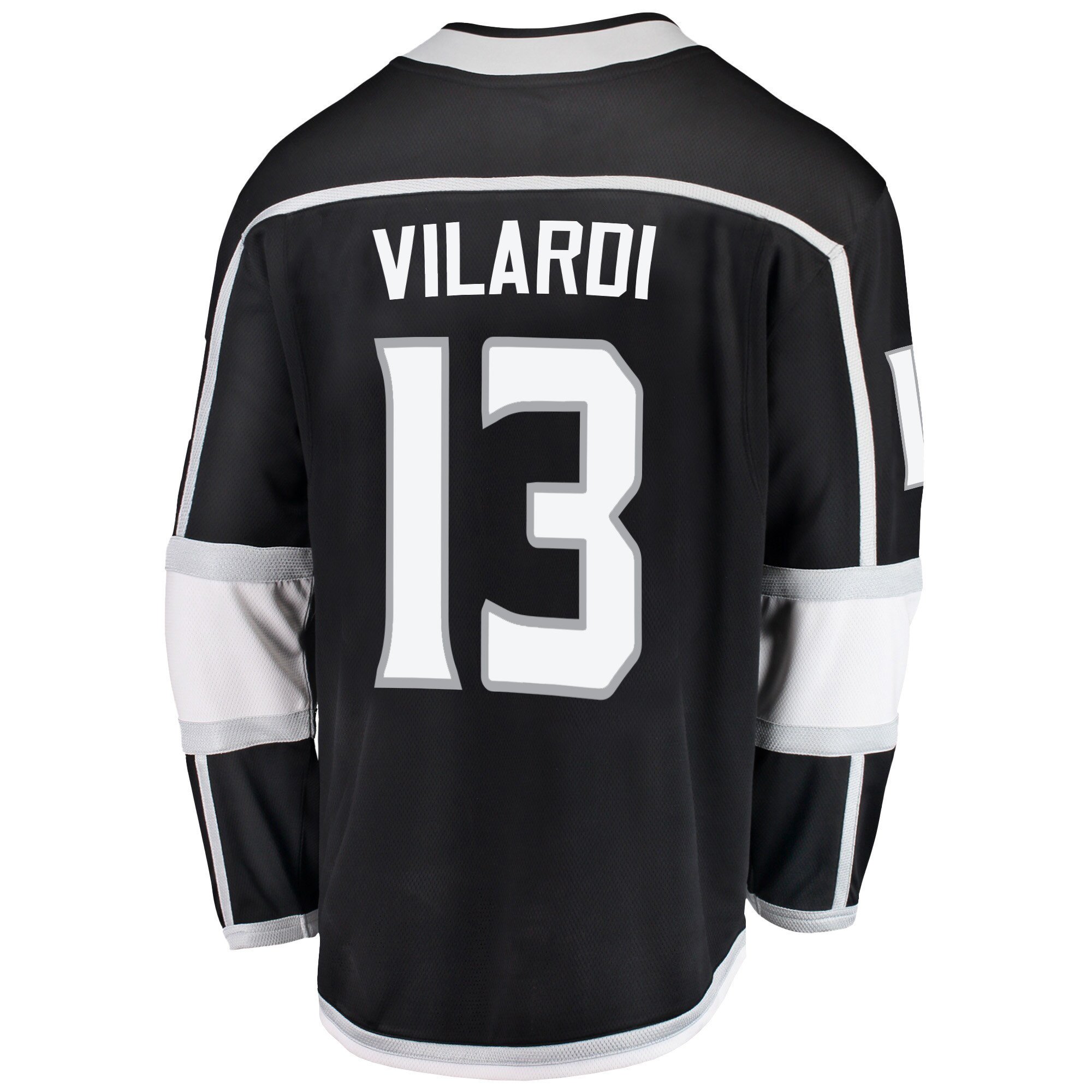 Los Angeles Kings Gabriel Vilardi 13 Home 2022 Stanley Cup Playoffs Breakaway Men Jersey - Black