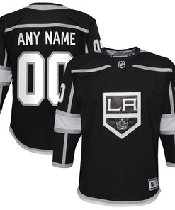 Los Angeles Kings Home Premier Custom Jersey - Black Custom Jerseys Nhl