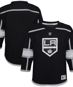 Los Angeles Kings Home Replica Blank Jersey - Black Nhl