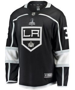 Los Angeles Kings Matt Roy 3 Home 2022 Stanley Cup Playoffs Breakaway Men Jersey - Black