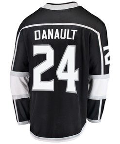 Los Angeles Kings Phillip Danault 24 Home 2022 Stanley Cup Playoffs Breakaway Men Jersey - Black
