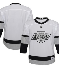 Los Angeles Kings Preschool 2021/22 Alternate Replica Jersey - White Nhl
