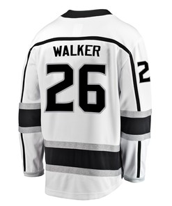 Los Angeles Kings Sean Walker 26 Away 2022 Stanley Cup Playoffs Breakaway Men Jersey - White