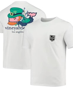 Los Angeles Kings Vineyard Vines St. Patrick's Day T-Shirt - White