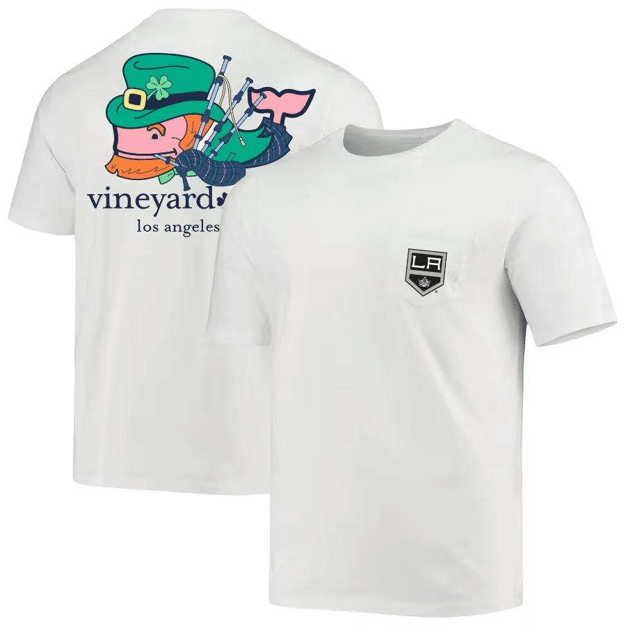 Los Angeles Kings Vineyard Vines St. Patrick's Day T-Shirt - White