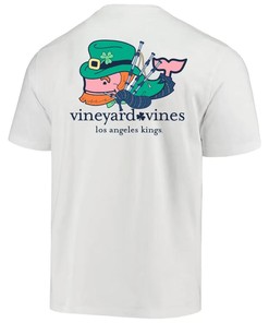 Los Angeles Kings Vineyard Vines St. Patrick's Day T-Shirt - White