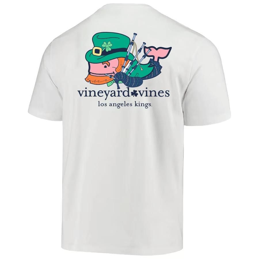 Los Angeles Kings Vineyard Vines St. Patrick's Day T-Shirt - White